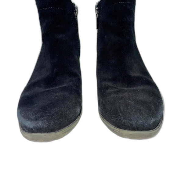 Blondo Valli Waterproof Ankle Bootie Black Suede Water Protect Boot Women's 8 - Picture 4 of 12